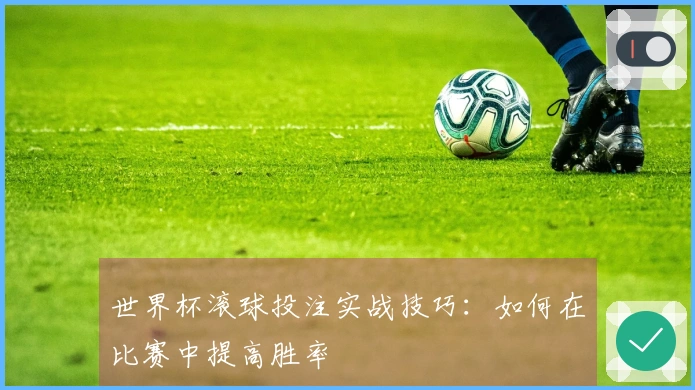 世界杯滚球投注实战技巧：如何在比赛中提高胜率